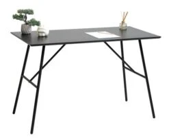 Bureau BRYNDRUP 60x120 Noir -Royal Oak || DODO || Basic Soldes Magasin 185564