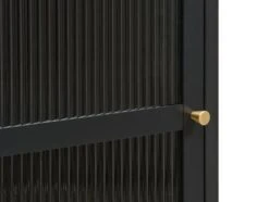 Vitrine HOPTRUP 1 Porte Noir -Royal Oak || DODO || Basic Soldes Magasin 185595