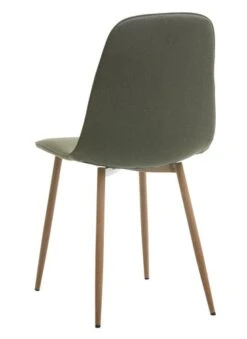 Chaise BISTRUP Olive/chêne -Royal Oak || DODO || Basic Soldes Magasin 185752