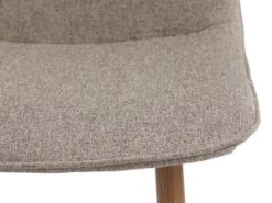 Chaise BISTRUP Sable/chêne -Royal Oak || DODO || Basic Soldes Magasin 185755