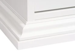 Commode 3+3 Tiroirs FREDENSBORG Blanc -Royal Oak || DODO || Basic Soldes Magasin 185886