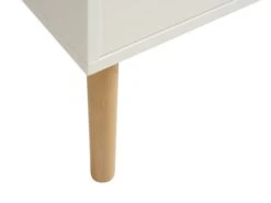 Buffet FENSMARK 2 Portes 3 Tiroirs Blanc/chêne -Royal Oak || DODO || Basic Soldes Magasin 185953