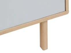 Royal Oak Buffet EGEBJERG 2 Tiroirs/1 Porte Gris/chêne -Royal Oak || DODO || Basic Soldes Magasin 185976