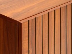 Buffet HEMDRUP 2 Portes Noyer -Royal Oak || DODO || Basic Soldes Magasin 185985