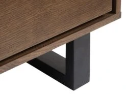 Royal Oak Buffet HORNBORG 2 Portes 3 Tiroirs Chêne Foncé -Royal Oak || DODO || Basic Soldes Magasin 185991