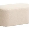 Pouf OREBO 84x45 Blanc Cassé