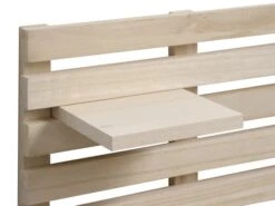 Étagère Murale KETTINGE 2 Tablettes Naturel -Royal Oak || DODO || Basic Soldes Magasin 186039