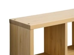 Étagère Murale TOLNE 12 Tablettes Bambou -Royal Oak || DODO || Basic Soldes Magasin 186042