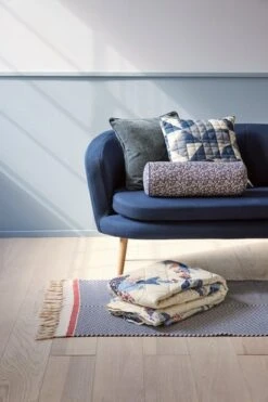 Tapis VASSTELG 70x140 Bleu/blanc -Royal Oak || DODO || Basic Soldes Magasin 186159