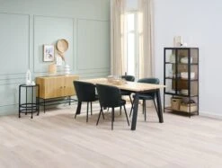 Chaise RISSKOV Velours Vert Foncé/noir -Royal Oak || DODO || Basic Soldes Magasin 186214