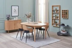 Royal Oak Table MARSTRAND Ø110/110x200 Chêne -Royal Oak || DODO || Basic Soldes Magasin 186220