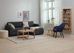 Fauteuil UDSBJERG Velours Bleu -Royal Oak || DODO || Basic Soldes Magasin 186223 2