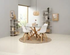 Étagère TRAPPEDAL 7 Tablettes Chêne/b. -Royal Oak || DODO || Basic Soldes Magasin 186927