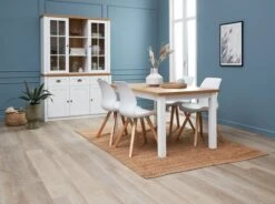 Partie Supérieure MARKSKEL 2 Portes Blanc/coloris Chêne -Royal Oak || DODO || Basic Soldes Magasin 186935