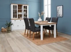 Partie Supérieure MARKSKEL 2 Portes Blanc/coloris Chêne -Royal Oak || DODO || Basic Soldes Magasin 186936 1