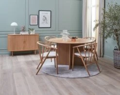 Royal Oak Buffet LYNGVIG 120 Cm 2 Portes Coulissantes Chêne Naturel -Royal Oak || DODO || Basic Soldes Magasin 186955 1
