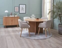 Royal Oak Buffet LYNGVIG 120 Cm 2 Portes Coulissantes Chêne Naturel -Royal Oak || DODO || Basic Soldes Magasin 186956