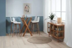 Royal Oak Table De Bar AGERBY 70x120 Verre/chêne -Royal Oak || DODO || Basic Soldes Magasin 188044 1