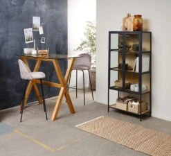 Royal Oak Table De Bar AGERBY 70x120 Verre/chêne -Royal Oak || DODO || Basic Soldes Magasin 188045