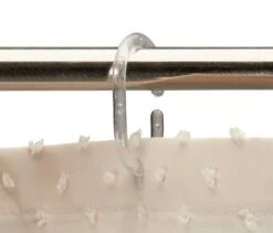 Rideau De Douche GUNNEBO 180x200 Beige KRONBORG -Royal Oak || DODO || Basic Soldes Magasin 188162