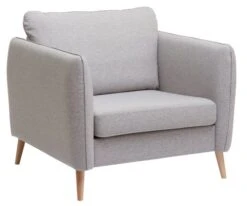 Fauteuil AARHUS Gris Clair
