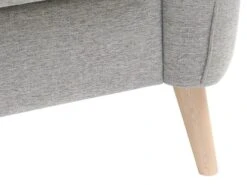 Fauteuil AARHUS Gris Clair -Royal Oak || DODO || Basic Soldes Magasin 188283