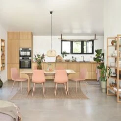 Chaise BISTRUP Pêche Poudré -Royal Oak || DODO || Basic Soldes Magasin 189096