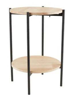 Piédestal MARTIN Ø32xH45cm Naturel