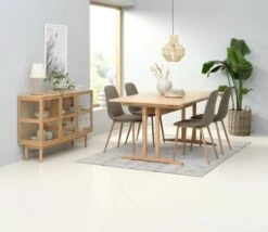 Royal Oak Vitrine LANGELINIE 3 Portes Chêne -Royal Oak || DODO || Basic Soldes Magasin 189190