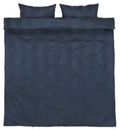 Parure De Lit Satin BARBO 240x220 Bleu Foncé