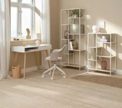 Chaise De Bureau REERSLEV Sable/blanc -Royal Oak || DODO || Basic Soldes Magasin 189216 1