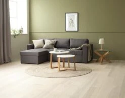 Canapé Convertible Avec Méridienne MARSLEV Gris Foncé -Royal Oak || DODO || Basic Soldes Magasin 189220