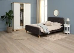 Armoire ROLD 154x216 Blanc/pin -Royal Oak || DODO || Basic Soldes Magasin 189230 2