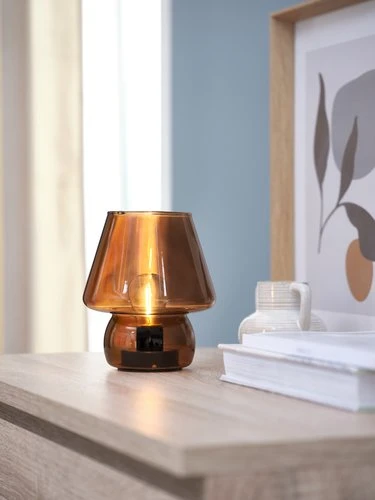 Lampe à Piles HOLGER Ø15xH17cm 4 Lampe à Piles HOLGER Ø15xH17cm – Image 4