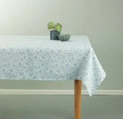 Nappe HEISTARR 140x240 Blanc/bleu