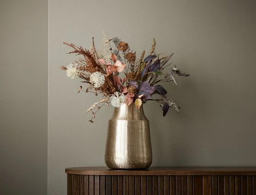 Vase MALIAS Ø22xH30cm Laiton 4 Vase MALIAS Ø22xH30cm Laiton – Image 4