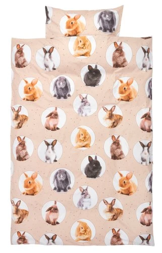 Parure De Lit KARINA 140x200 Rose 1 Parure De Lit KARINA 140x200 Rose