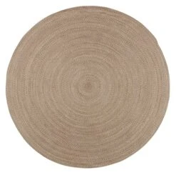 Tapis MASKROS Ø160 Taupe/beige