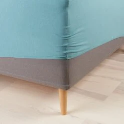 Drap-housse Jersey ELSE 140x200x30 Turquoise