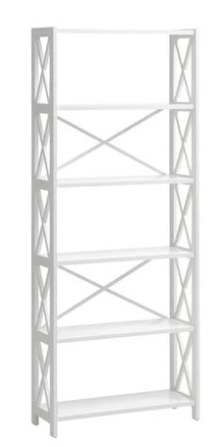 Étagère ALMIND 6 Tablettes Blanc