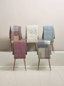 Couverture Matelassée VALMUE 130x180 Prune -Royal Oak || DODO || Basic Soldes Magasin 198576