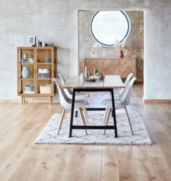 Royal Oak Vitrine LANGELINIE 2 Portes Chêne -Royal Oak || DODO || Basic Soldes Magasin 198645