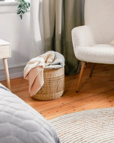 Panier EGGERT Ø35xH30cm Naturel 3 Panier EGGERT Ø35xH30cm Naturel – Image 3