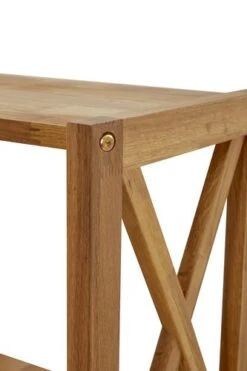 Royal Oak Étagère JANNERUP étroit 4 Tablettes Chêne -Royal Oak || DODO || Basic Soldes Magasin 200188