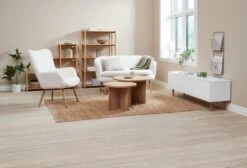 Bout De Canapé KALVEHAVE Ø55 Chêne -Royal Oak || DODO || Basic Soldes Magasin 201636 1