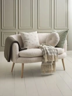 Plaid AMASONLILJE 130x170 Vert/beige -Royal Oak || DODO || Basic Soldes Magasin 202044