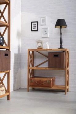 Royal Oak Etagère JANNERUP Large 3 Tablettes Chêne -Royal Oak || DODO || Basic Soldes Magasin 202477