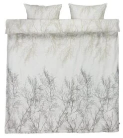 Parure De Lit Satin MEADOW 240x220 Blanc