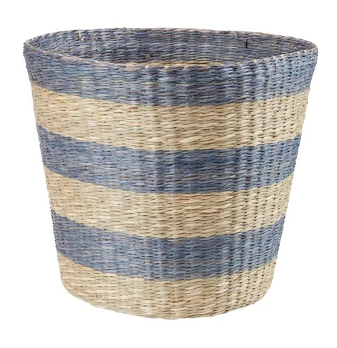 Panier VESTER Ø35xH30cm Herbier Marin 1 Panier VESTER Ø35xH30cm Herbier Marin