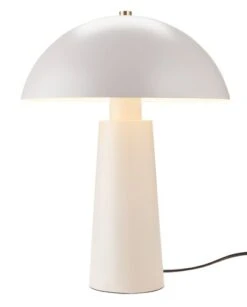 Lampe De Table MARKUS Ø25xH35cm Gris